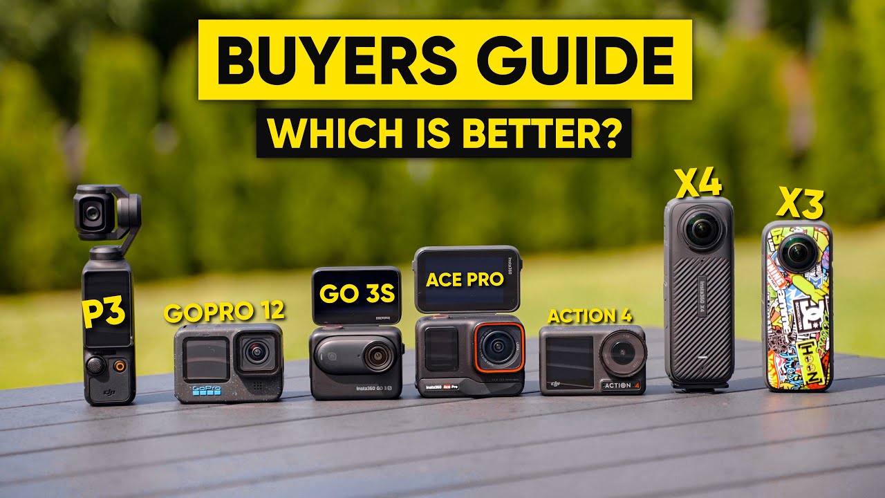 Get the BEST Action Camera for Your Money: INSTA360 X4, DJI POCKET 3, and More!