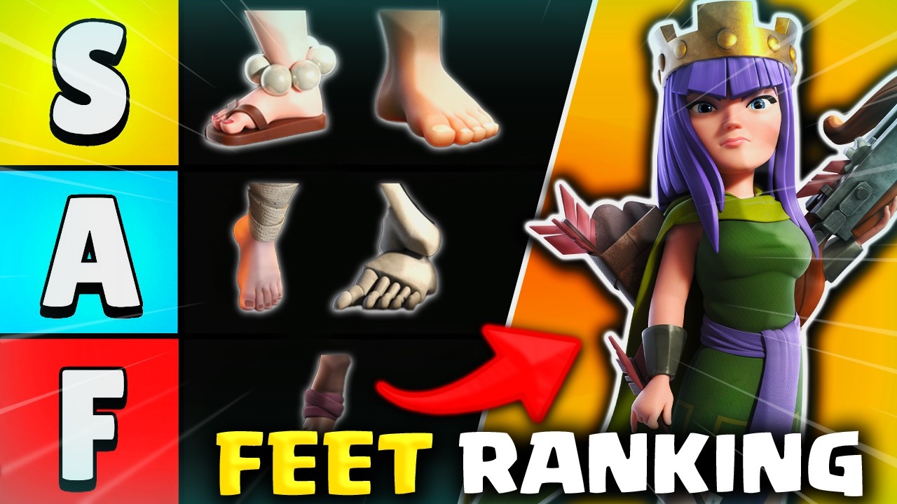 Ranking ALL Archer Queen Feet from WORST to BEST!