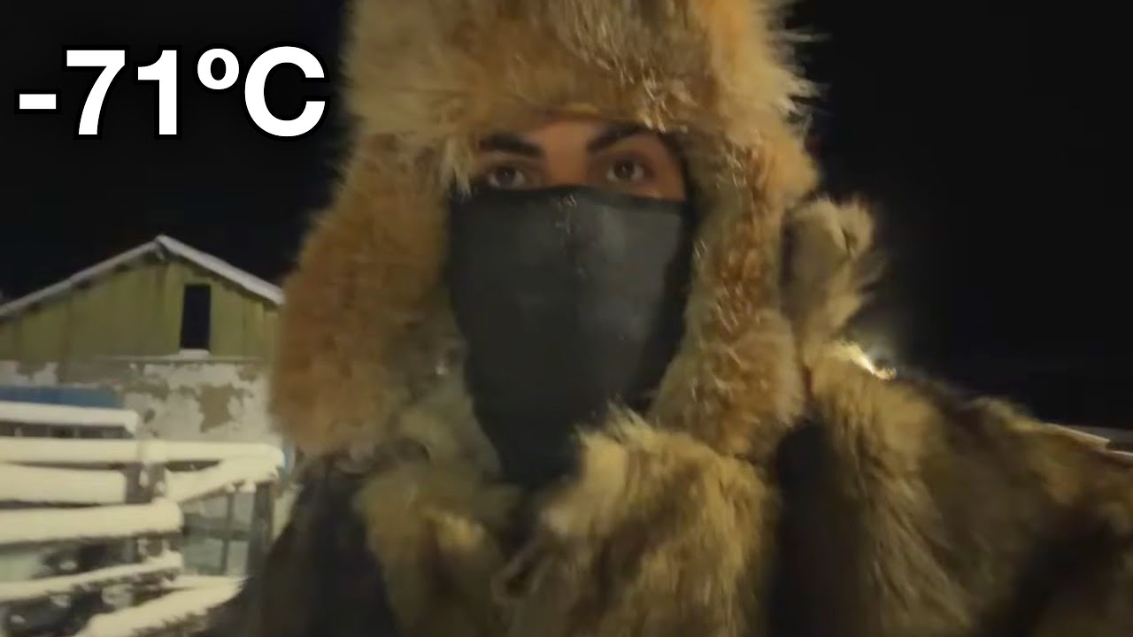 Caminando en el Pueblo Más Frío del Mundo (-71 grados)