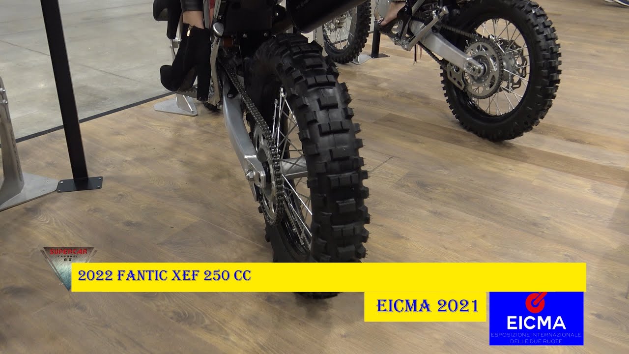2022 Fantic XEF 250 CC Walkaround EICMA 2021