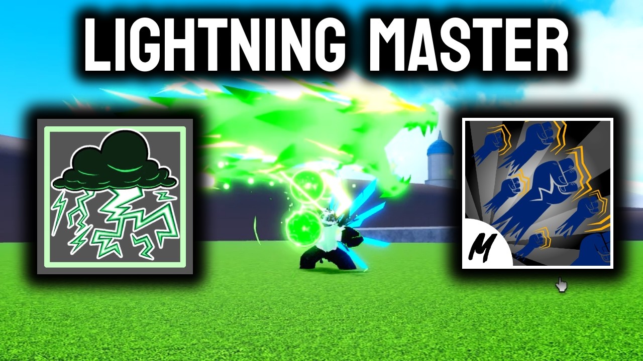 I MASTERD The most BROKEN fruit in Blox Fruits | Bounty Hunting + Lightning Combos