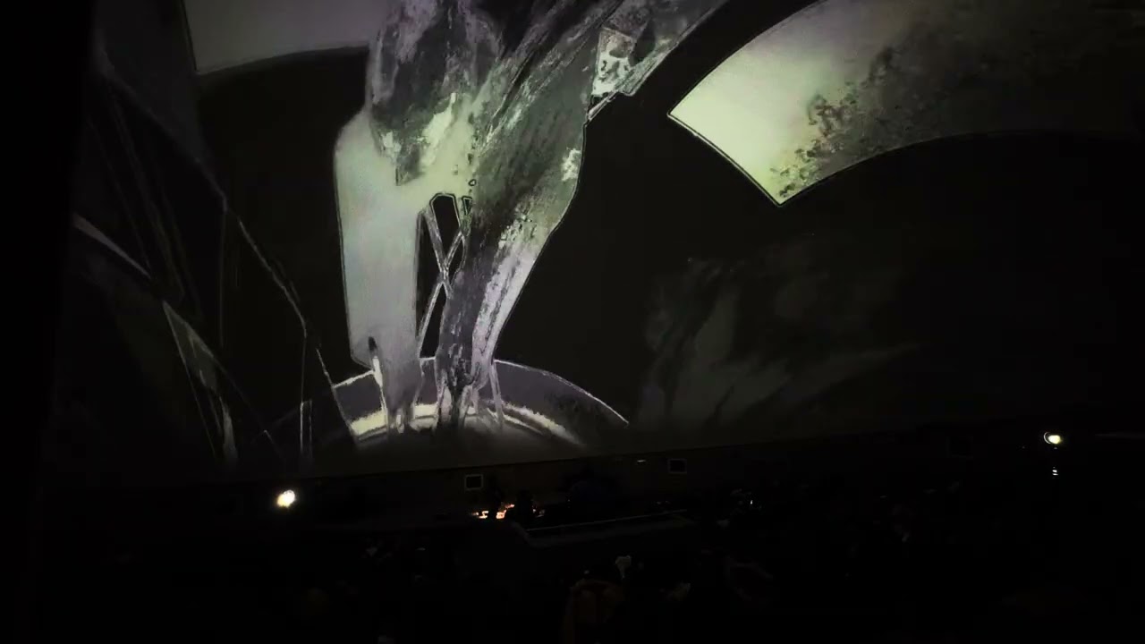 [ceiling service] vol.2 ‘360° DOME Theater’ Live music + Live visuals #audiovisual #touchdesigner