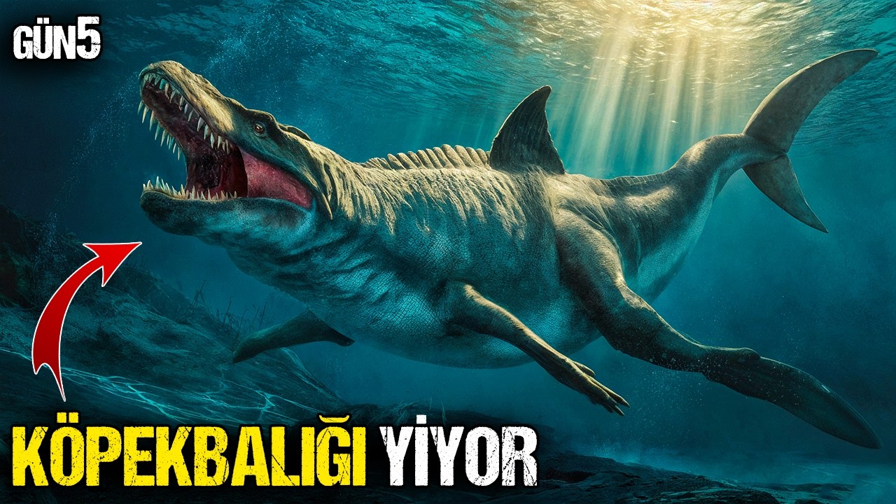 82 MİLYON YIL ÖNCE YAŞAMIŞ DEV MOSASAURUS SUCUL SÜRÜNGENİ ! | Jurassic World Evolution 3 (BÖLÜM 5)