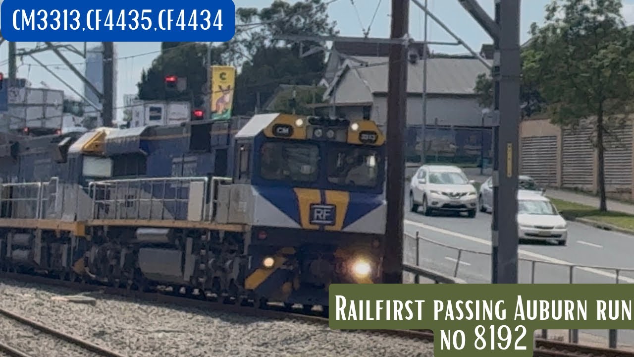 Rail First 8192 passing Auburn 