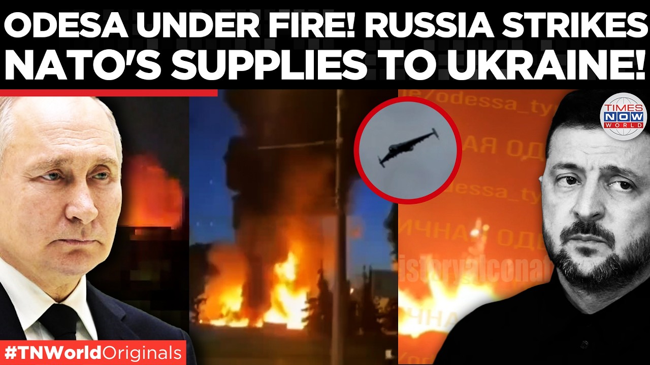 BREAKING: Russia Launches Massive Odesa Strike, Claims Ukraine Drone Bases Destroyed