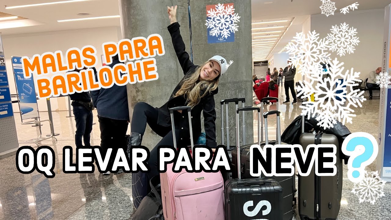 O QUE LEVAR NA MALA PARA BARILOCHE - NEVE