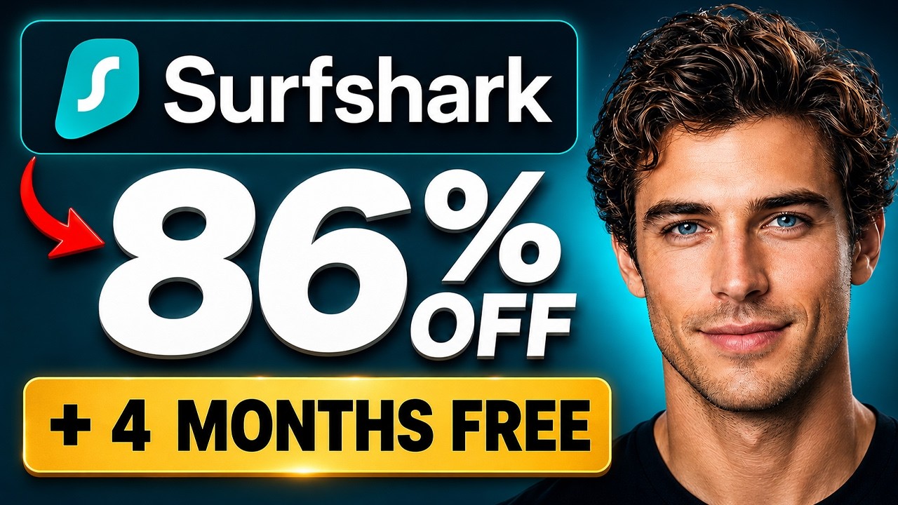 Surfshark Coupon Code | BIGGEST VPN Discount & Free Bonus Months