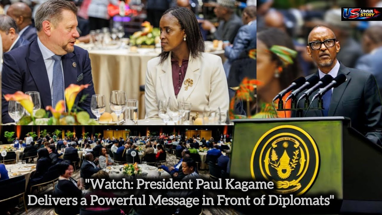 INKURU NZIZA KU RWANDA: UMVA IJAMBO RIKOMEYE PEREZIDA KAGAME YAVUGIYE IMBERE Y'ABADIPLOMATE BASANGIY