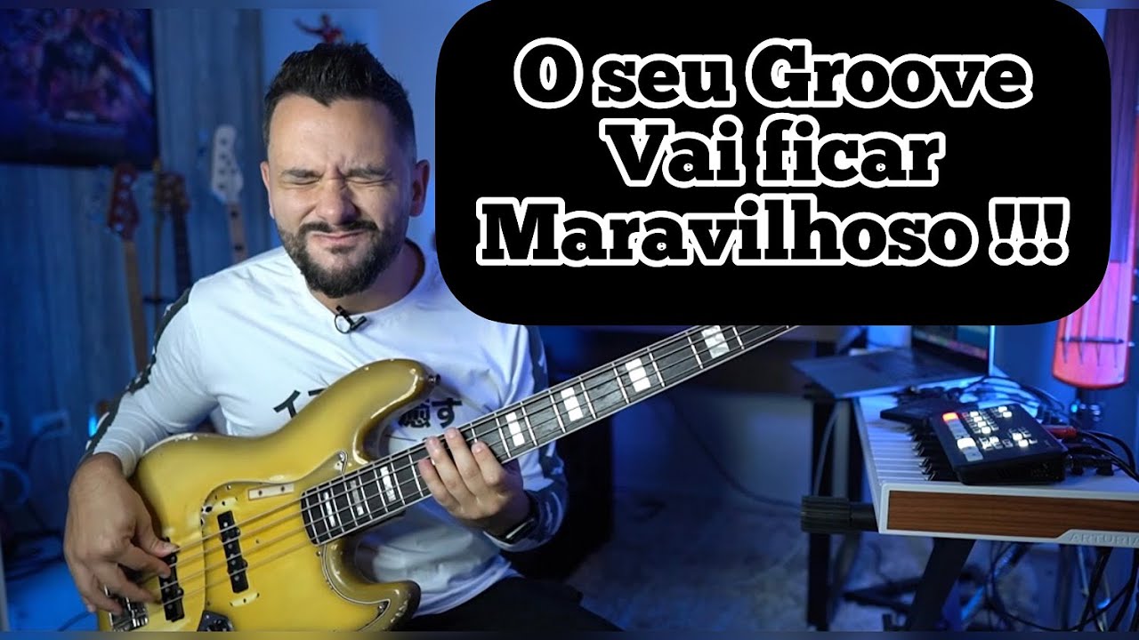 Dica de Groove no Contrabaixo !!! (Junior Braguinha)