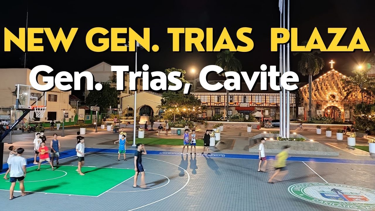 Exploring the new GEN. TRIAS PLAZA at Night ( Cavite, Philippines, 4K - Walking Tour)