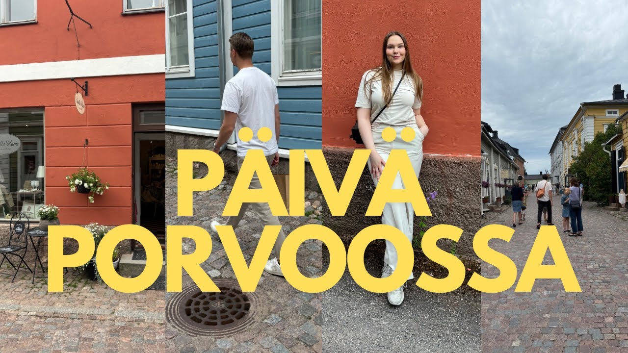 PÄIVÄ PORVOOSSA - Vanha Porvoo & ostosten esittely