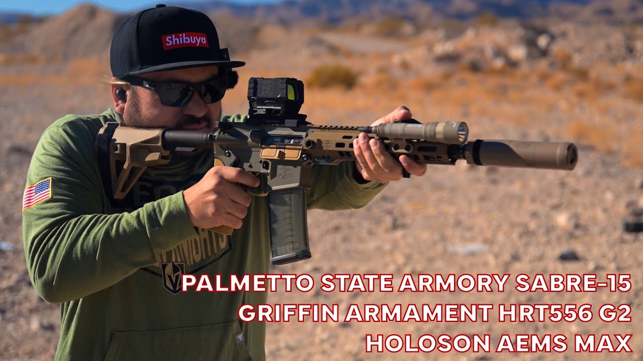 PSA Sabre-15 | Griffin Armament HRT556 | Holosun AEMS Max