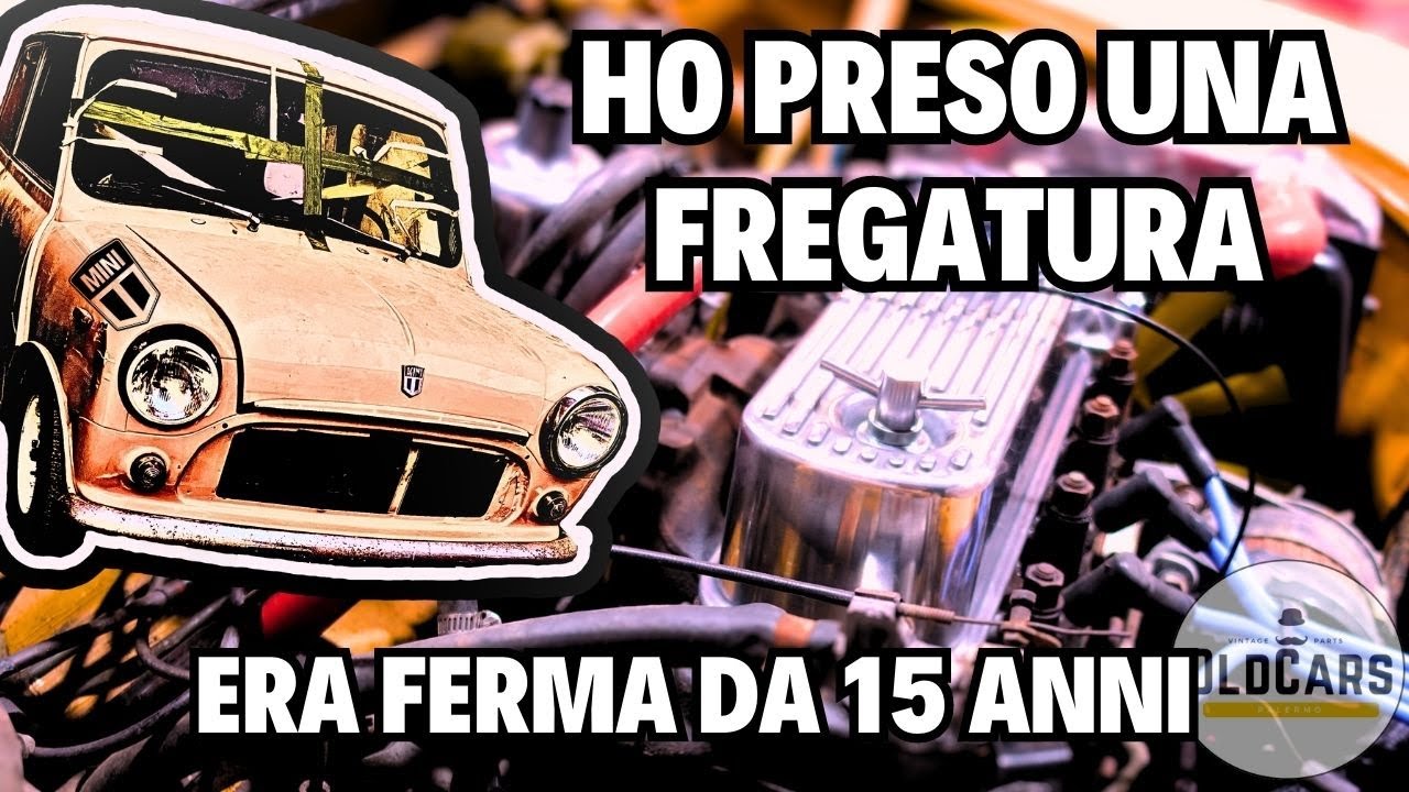 Rimuovere ruggine e incrostazioni da un Motore fermo da 15 anni - Mini Minor 💥