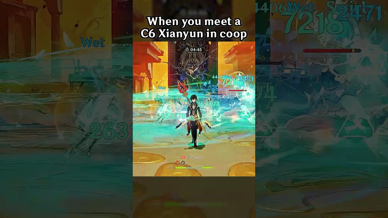 WHEN YOU MEET A C6 XIANYUN IN COOP