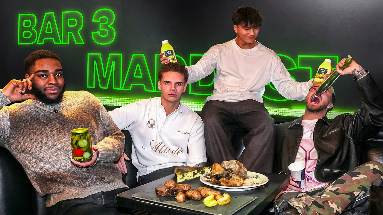 Smørrebrød´s udfordring ender i opkast! / Episode 3/4 af Bar3´s adventskalender