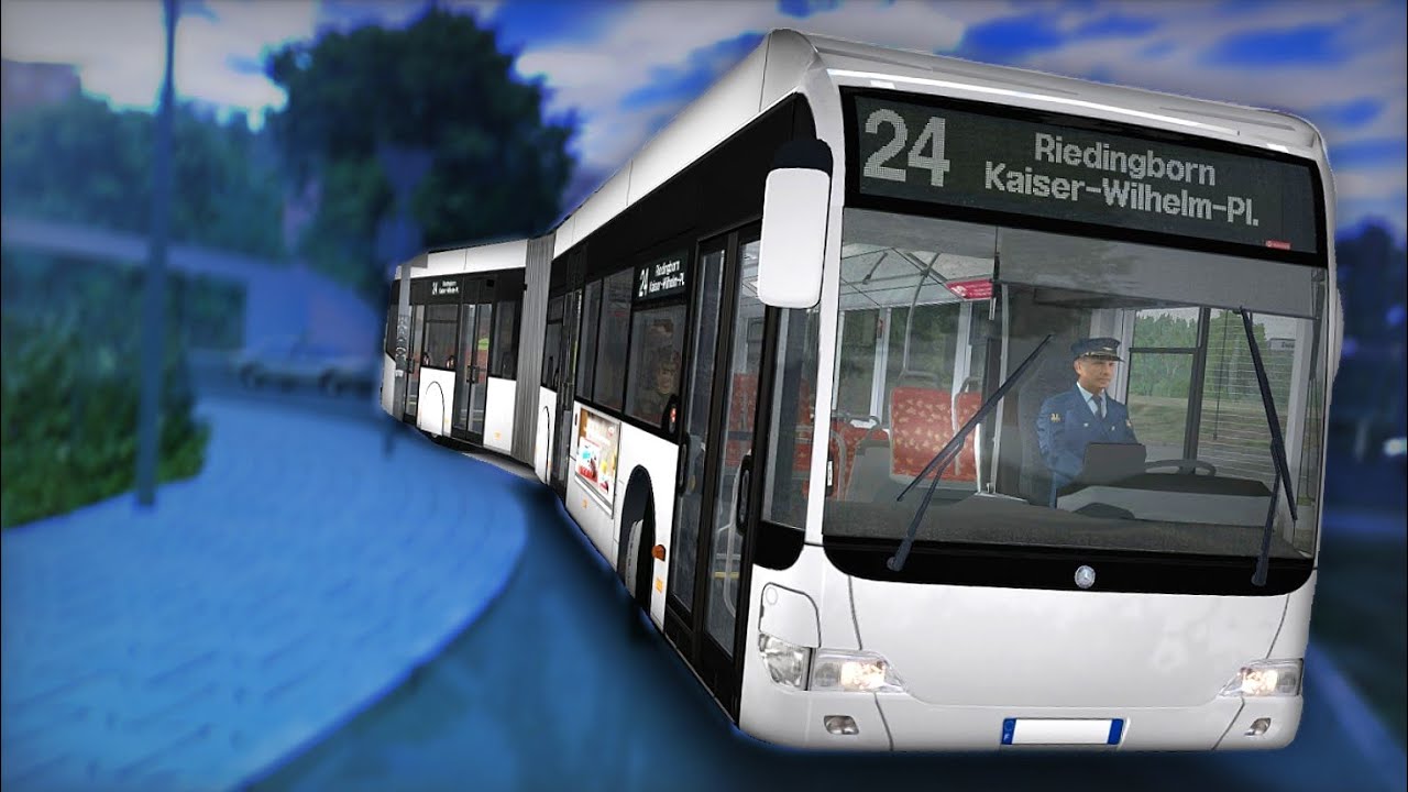 OMSI 2 | Städtedreieck V3, 24 Park der Menschenrechte - Riedingborn, MB O530FLG Ultra [#54]