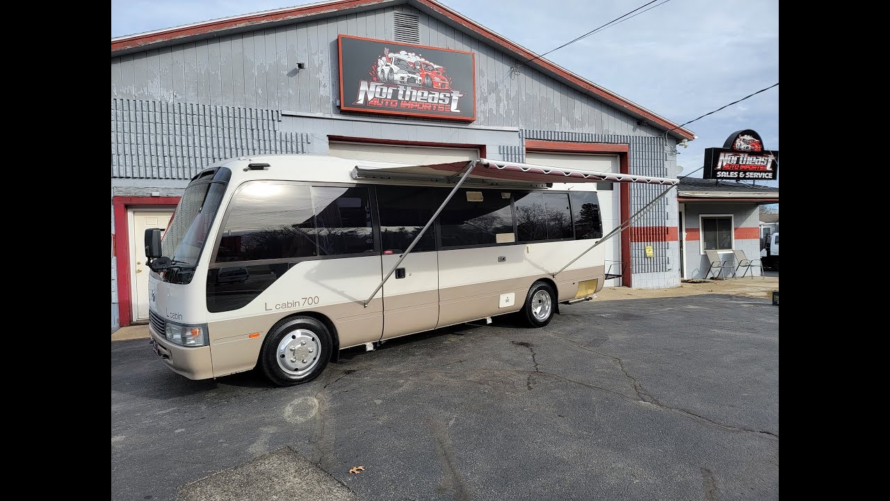 Toyota Coaster L Cabin Walk Around