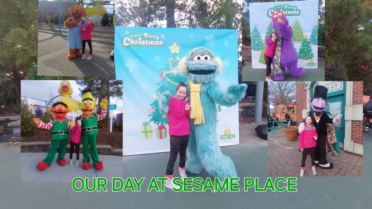 Our Day at Sesame Place | Sesame Street Character Meet & Greet | Sesame Street Party Parade
