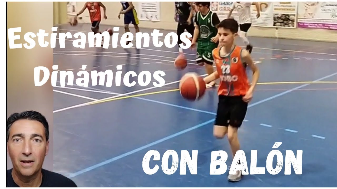Calentamiento con Balón para Basket | Dynamic Basketball Warm-Up/ ESTIRAMIENTOS DINÁMICOS CON BALÓN