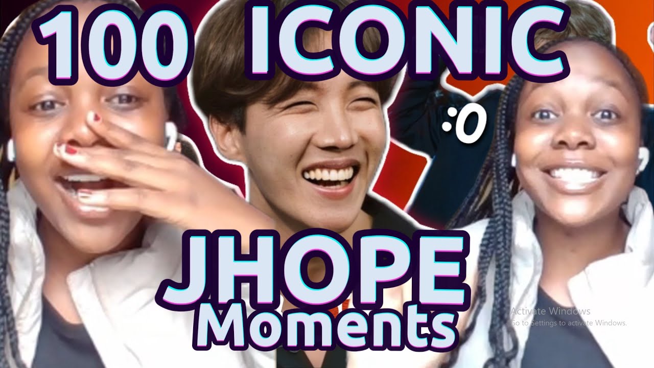 JHOPE REACTION | 100 ICONIC MOMENTS in the HISTORY of BTS J-HOPE | HAPPY HOBI DAY ٩(^♡^)۶
