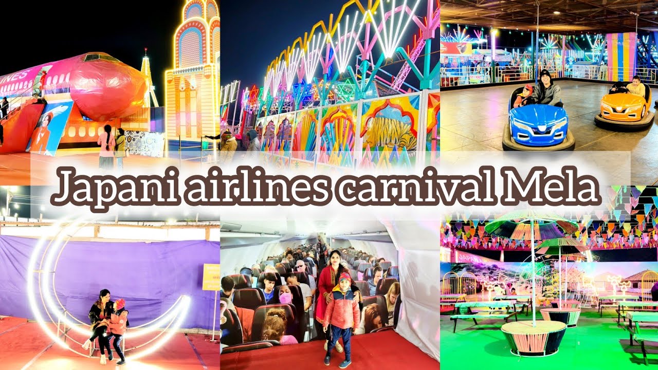 Japan airlines carnival Mela Dussehra maidan Indore 