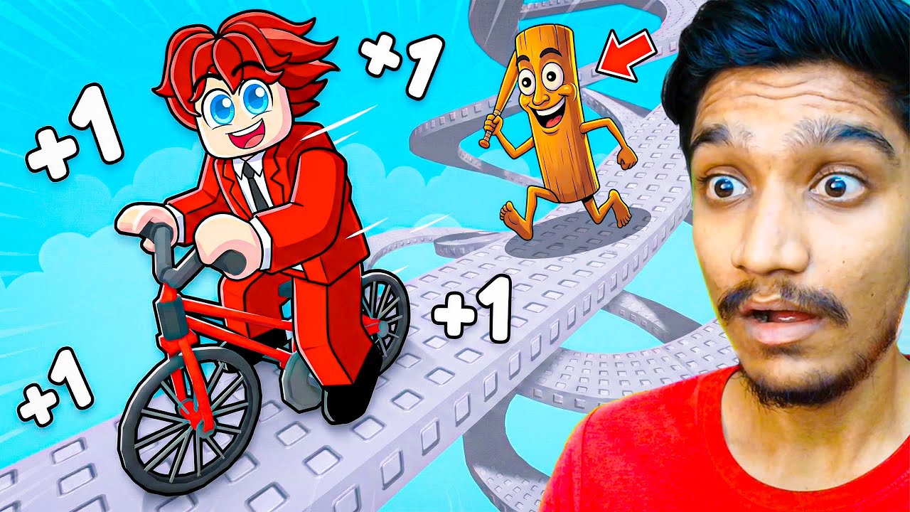 I Reached 999,999+ SPEED! 😱 Roblox Speed Bike Escape...