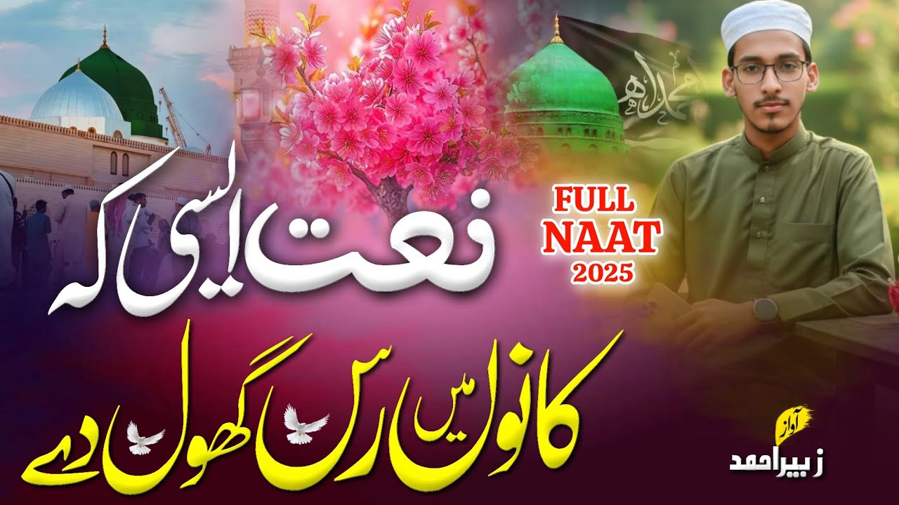 Beautiful Naat Sharif 2025 | Yade Mustafa Mai Jab | Naat Sharif 😍