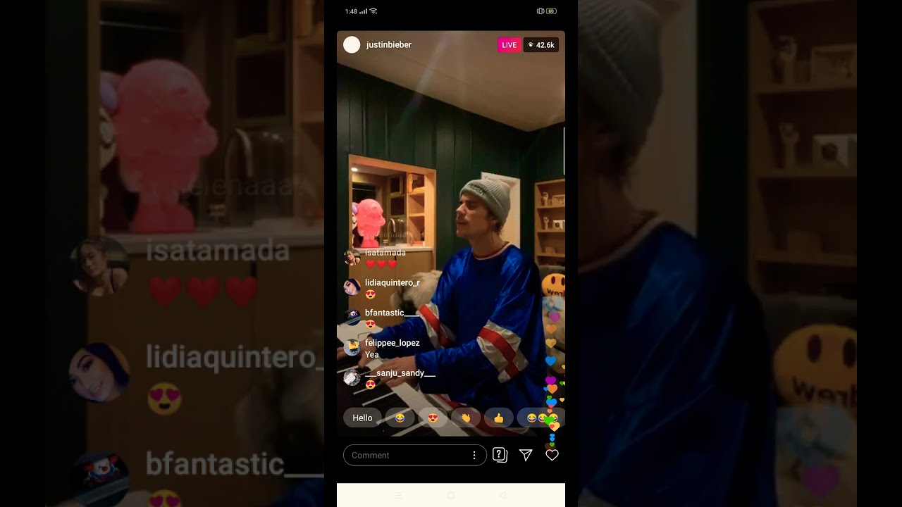 JUSTIN BIEBER SINGS WORSHIP SONGS on Instagram | PRAISE GOD