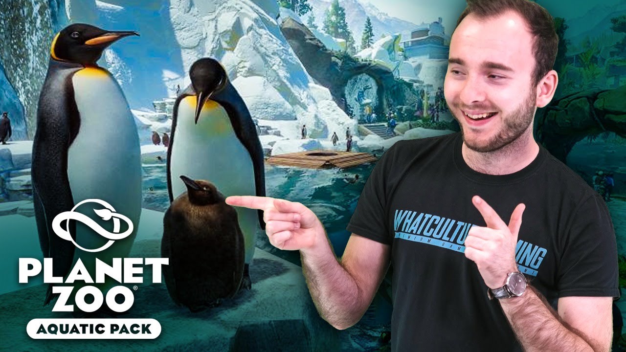 P-P-Pick Up A Penguin! 🐧 Planet Zoo Aquatic Pack with Rich!