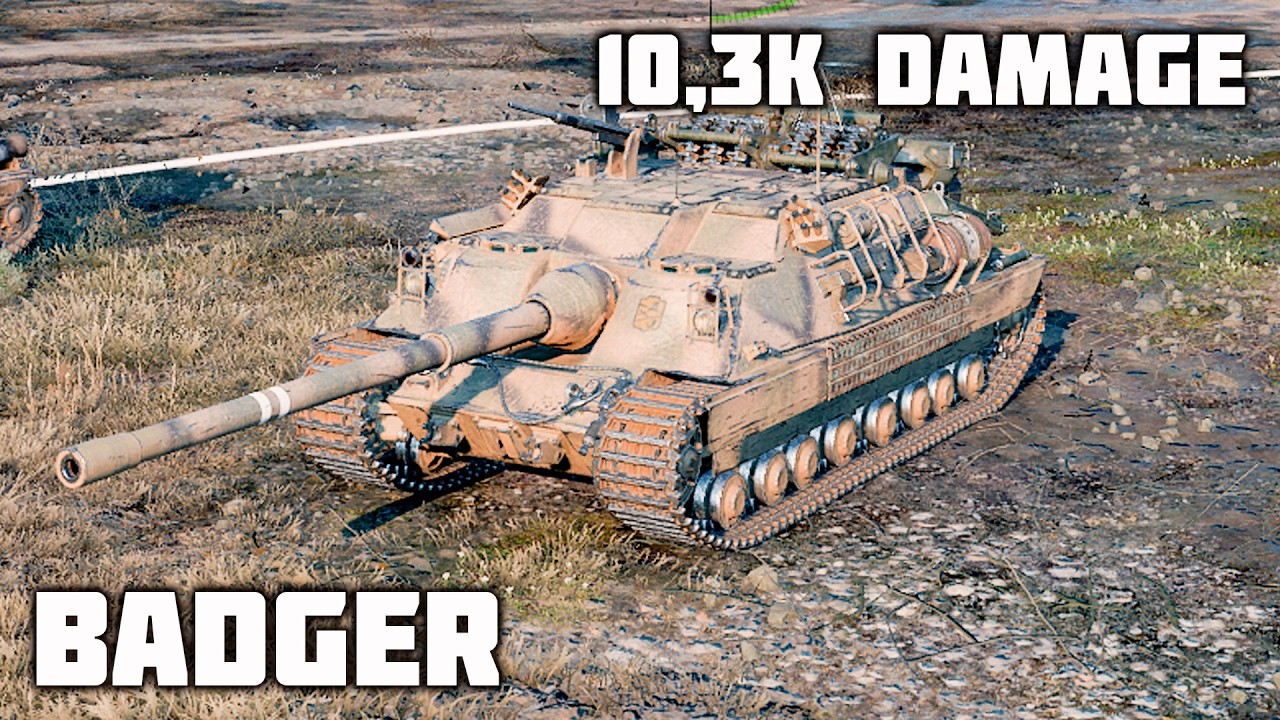 Badger WoT – 3Kills, 10,3K Damage