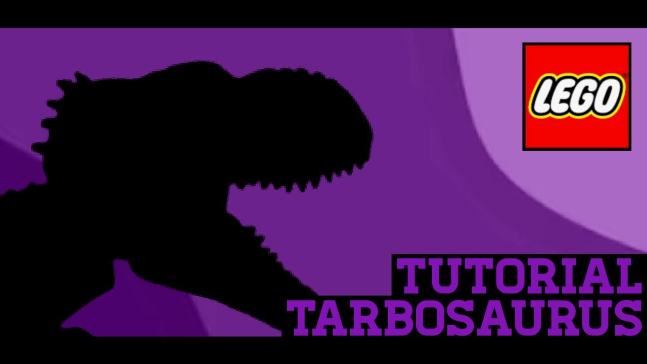 Туториал как сделать свой лего кастом Тарбозавр #legojurassicworld