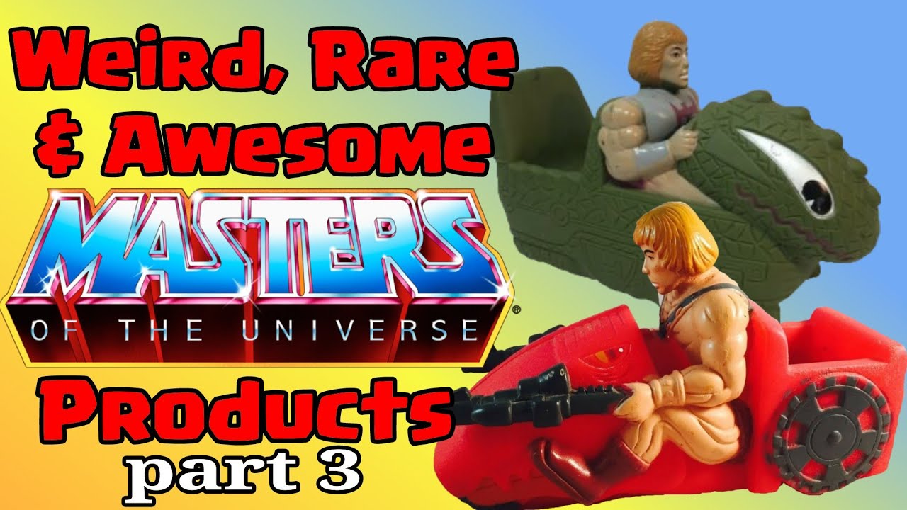 Forgotten 80s Awesomeness - Masters of the Universe Products #3