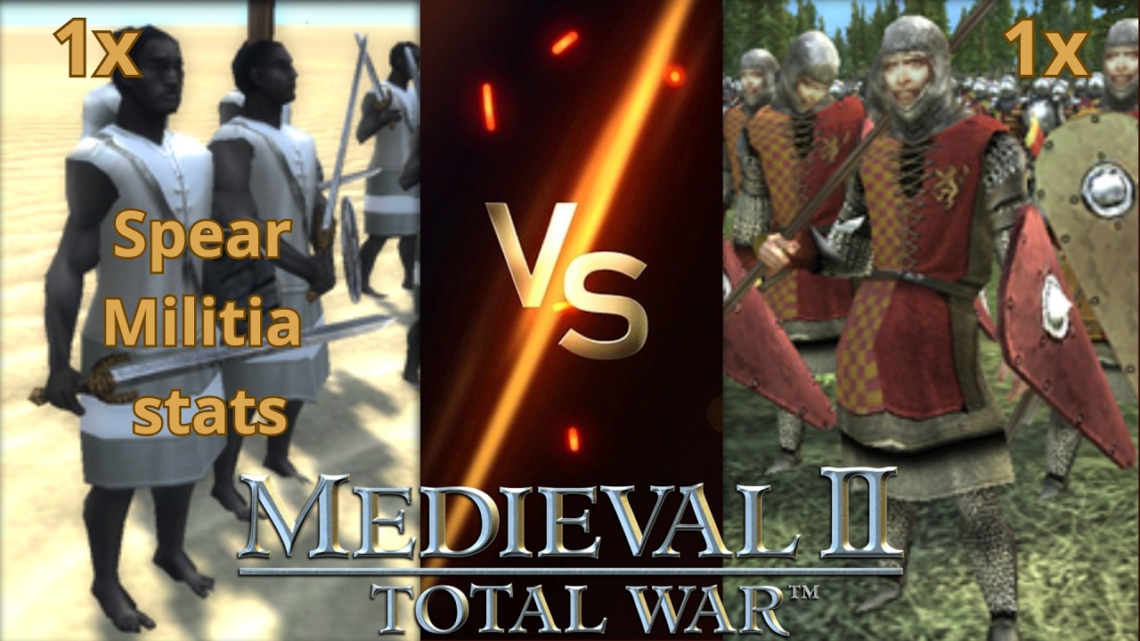 How Much Better Are Swords Than Spears in Melee in Medieval 2: Total War?
