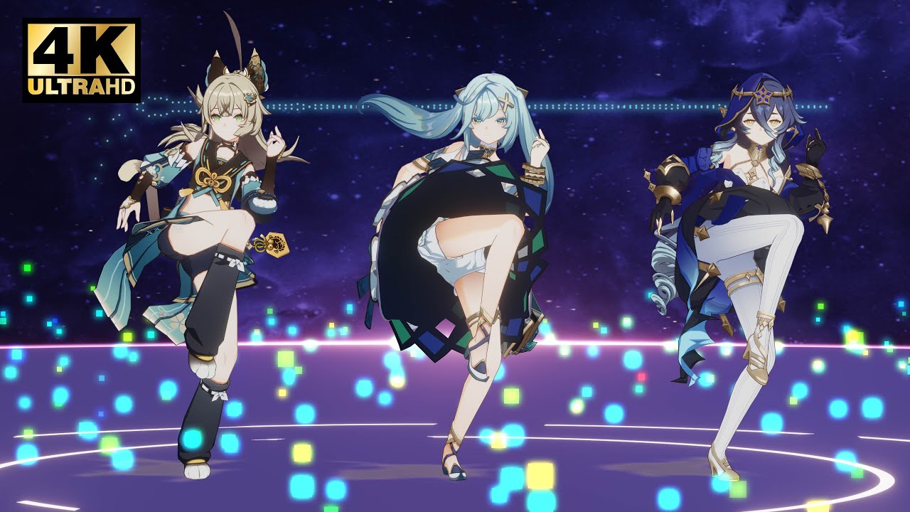 Hiasobi / Play With Fire (by かめりあ/Camellia) - Faruzan Layla Kirara | Genshin Impact/MMD/4K