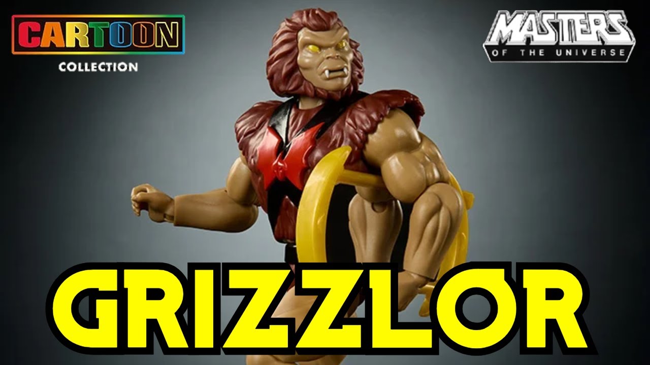 🐻 UNBOXING: GRIZZLOR Cartoon Collection - Masters of the Universe Mattel