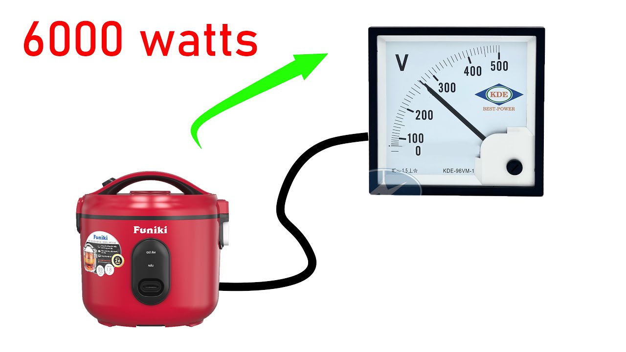 How To Turn Rice Cooker Into A 220V Generator New Way , No One Know