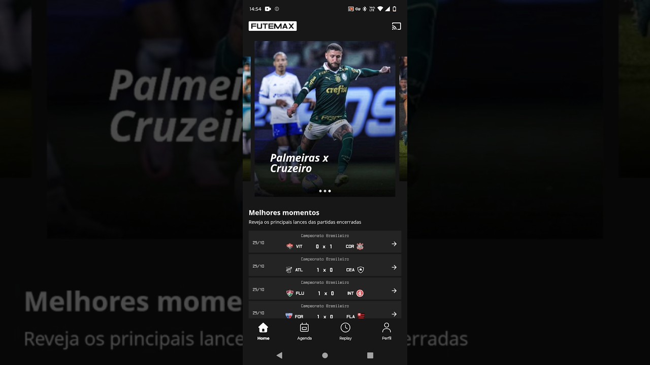 Hoje tem Brasileirão no Futemax! 
