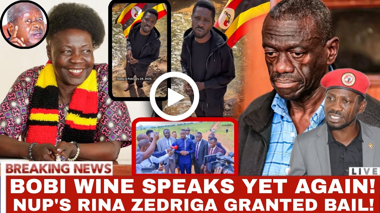 Breaking News!Bobi Wine Speaks out again|NUP's Deputy President Rina Zedriga Granted bail! Ssenyonyi