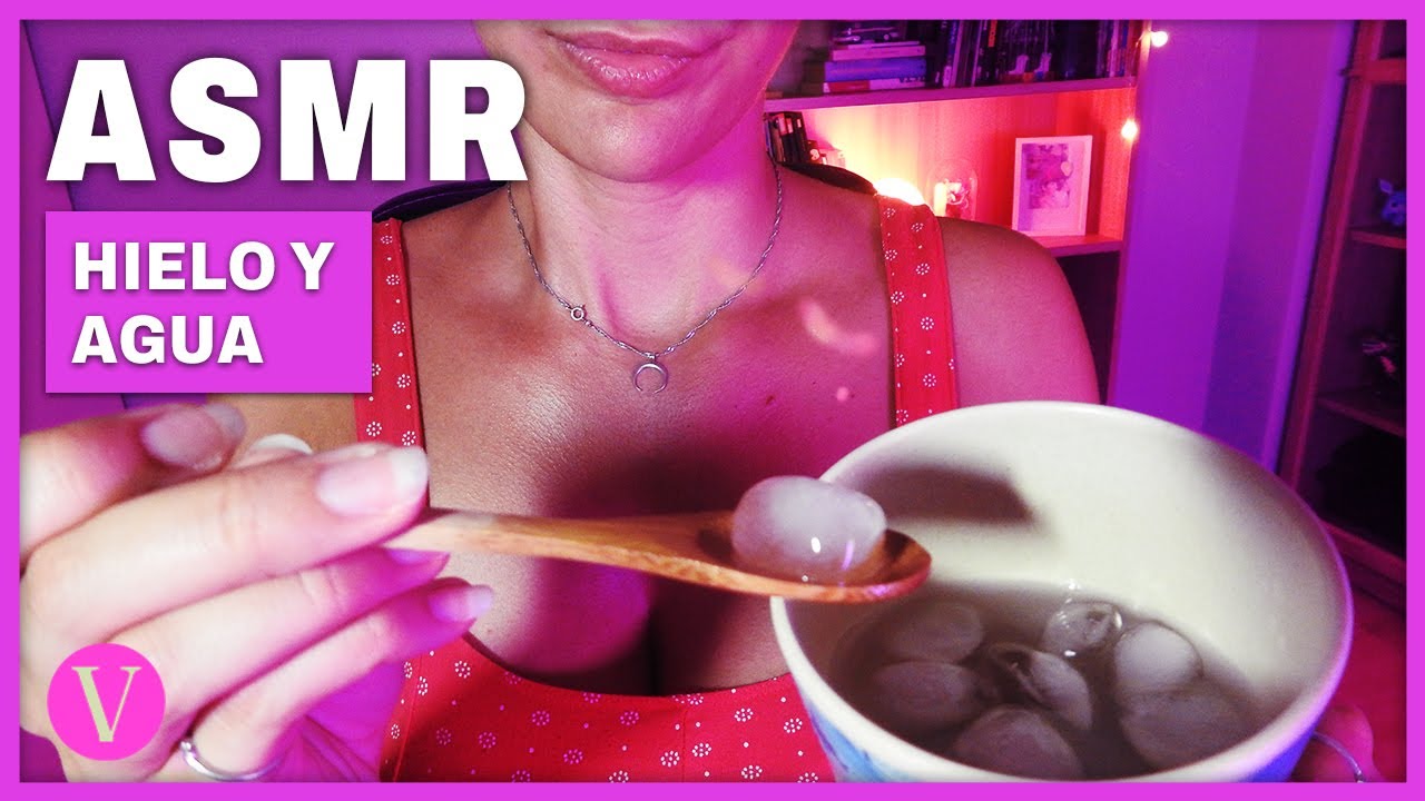 ASMR Sonidos de Agua y Hielo [Inaudible + Susurros]
