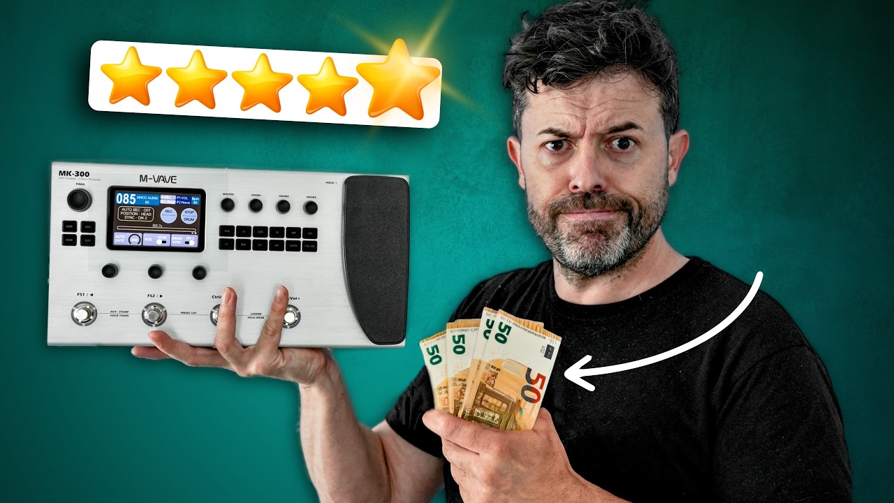 La PEDALERA más BARATA y que MEJOR SUENA - M-vave Mk300