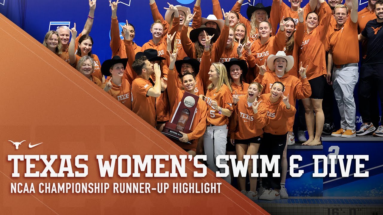 Texas Women's Swim & Dive NCAA Championship Runner-Up [March 25, 2024]