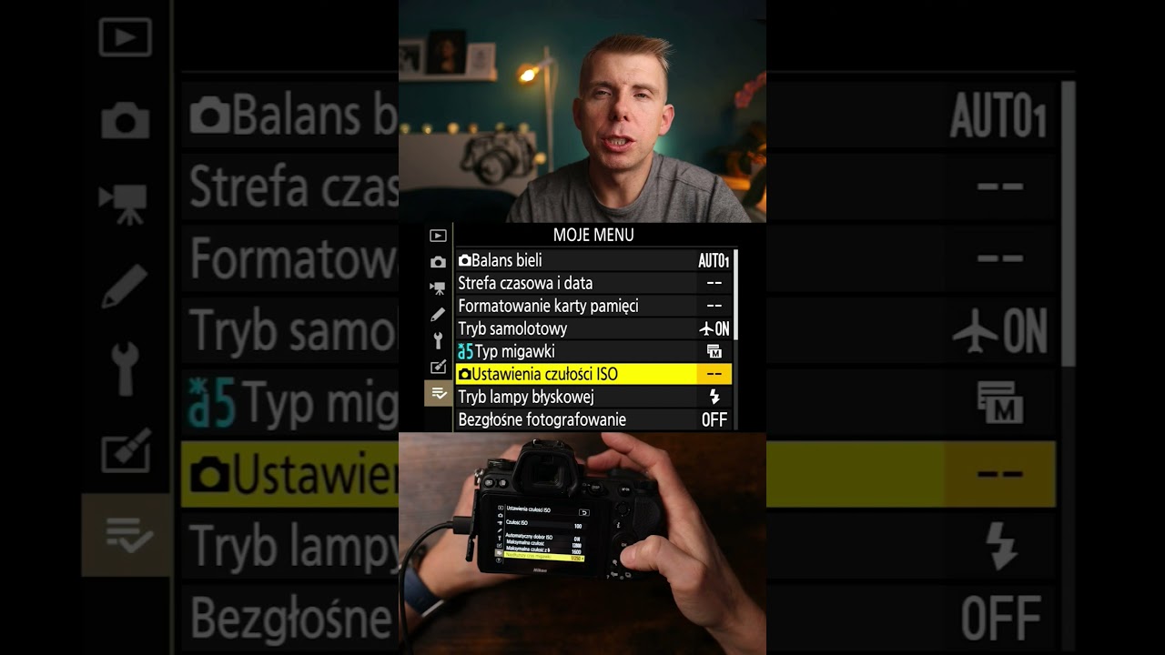 Nikon Z6II 📸 Moje Menu czyli Najważniejsze Funkcje ✅️ #nikon #nikonpolska #fotografia #fotograf