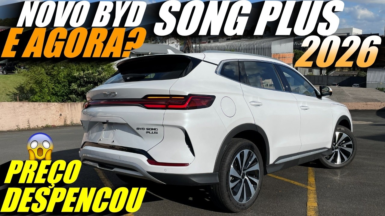 NOVO BYD SONG PLUS 2026 BAIXOU O PREÇO e Não tem pegadinha! Hora de comprar?