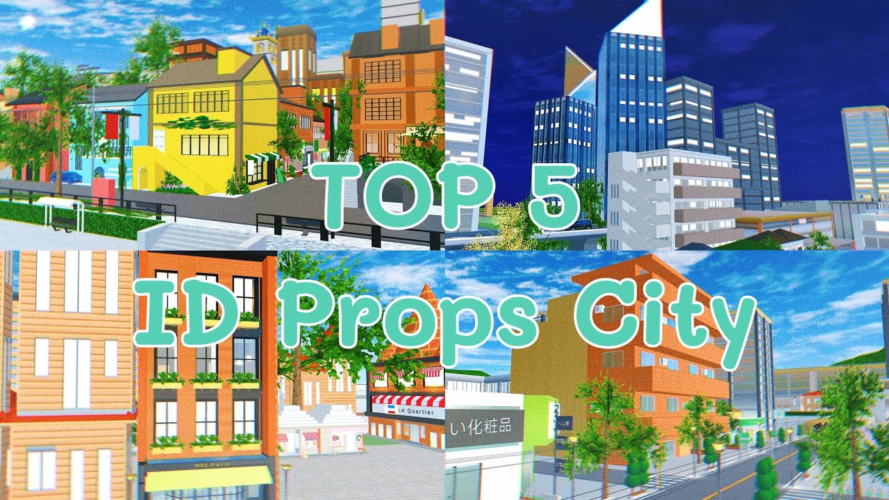 【SAKURA SCHOOL SIMULATOR】ID Props City