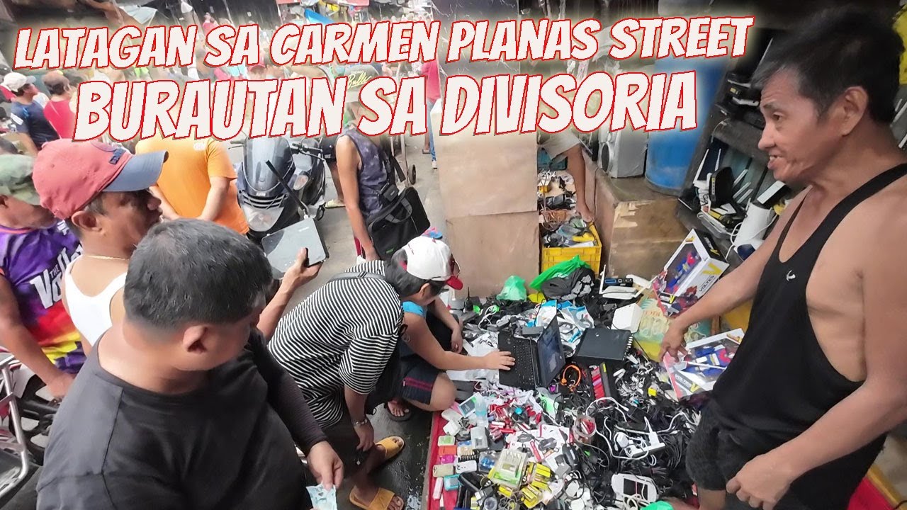 LATAGAN SA CARMEN PLANAS STREET TONDO MANILA  |  BURAUTAN SA DIVISORIA