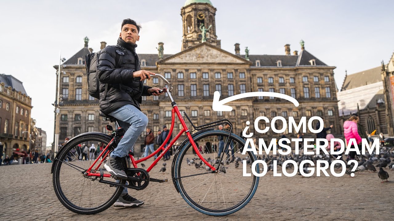 ¿Como Amsterdam se Convirtio en el PARAISO de las BICICLETAS?