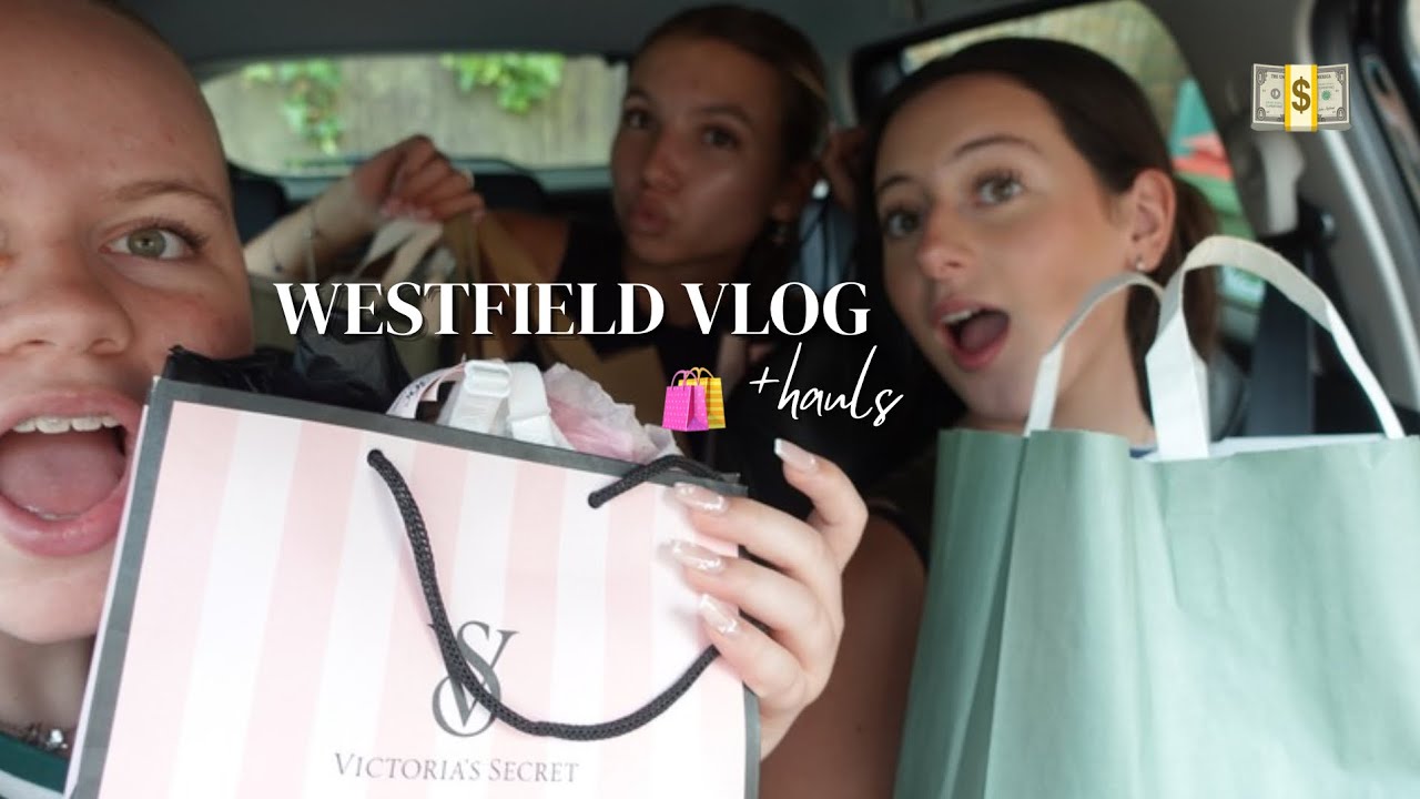 WESTFIELD SHOPPING VLOG + HAULS🛍️ vs, zara, bershka, h&m etc!