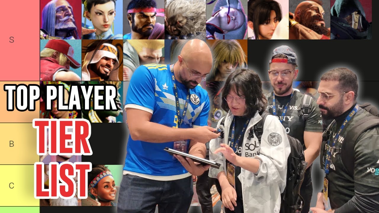 We made a tier list with pro players and it was a DISASTER