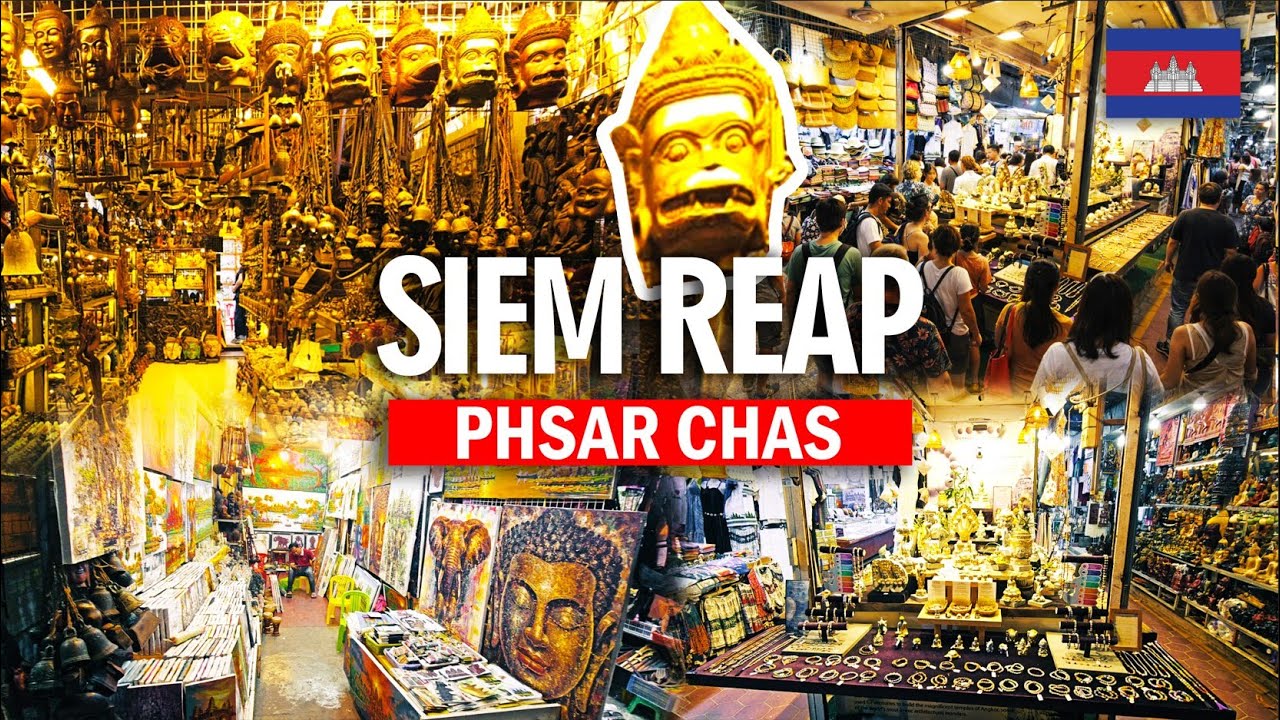 Step Inside Phsar Chas  Siem Reap Old Market Walking Tour