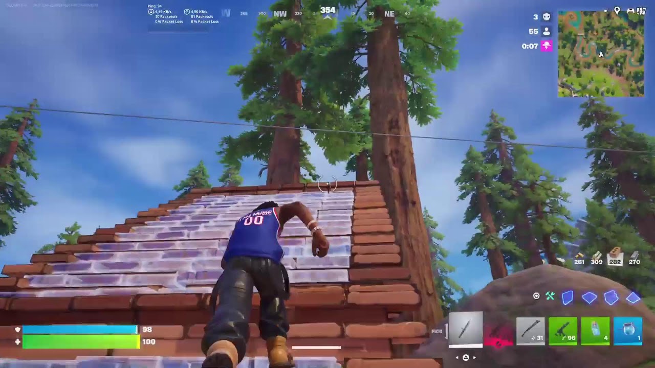 Fornite Con Random el wason en los controles